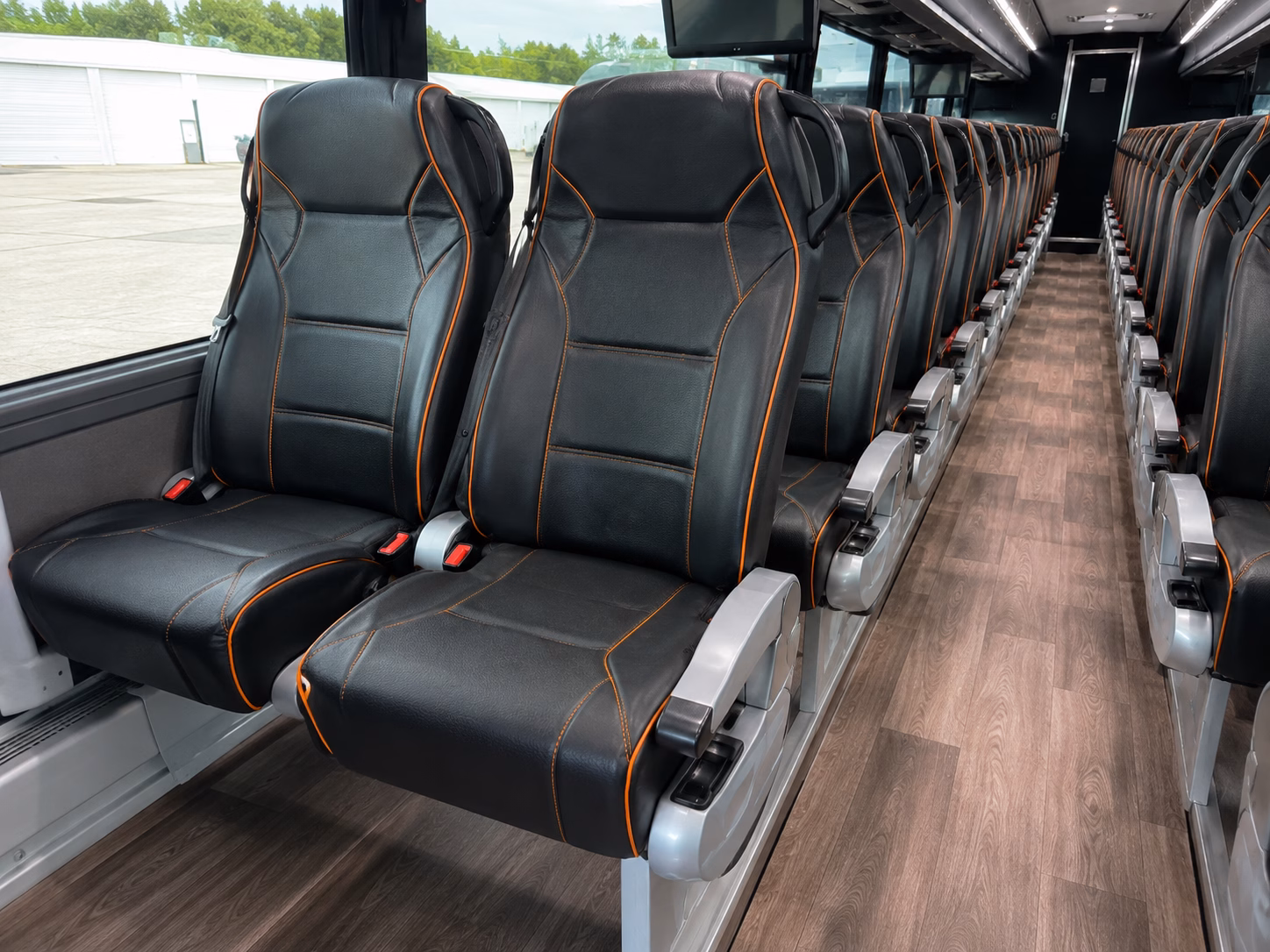 little rock employee transportation onboard seating