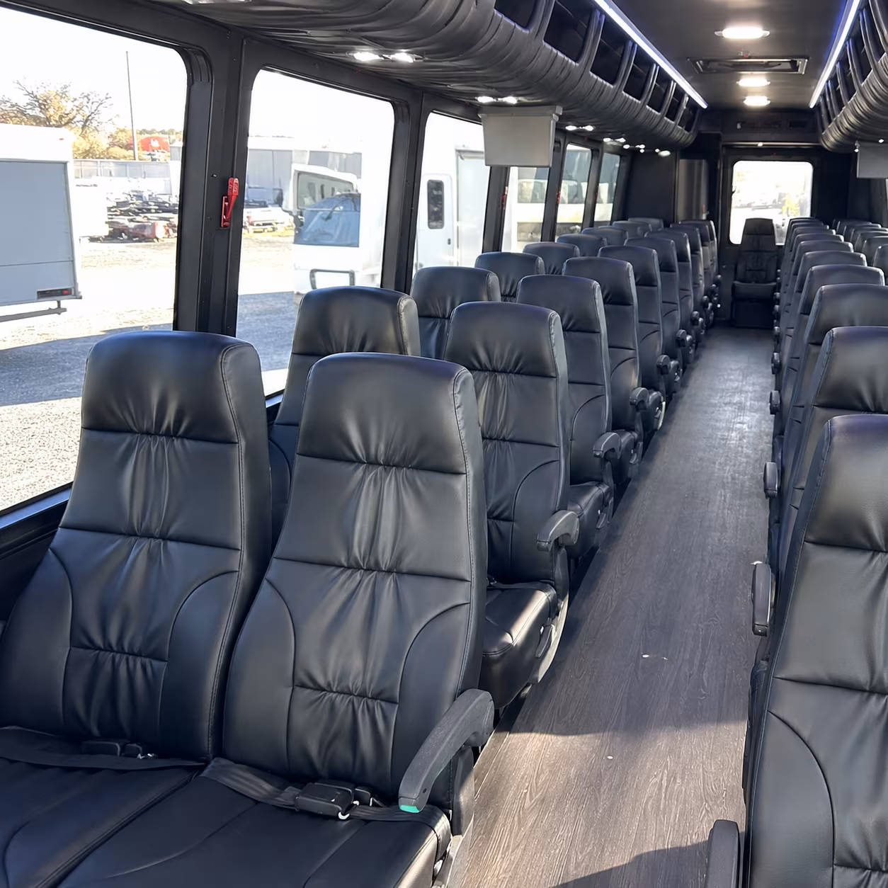 little rock long distance transportation onboard seating
