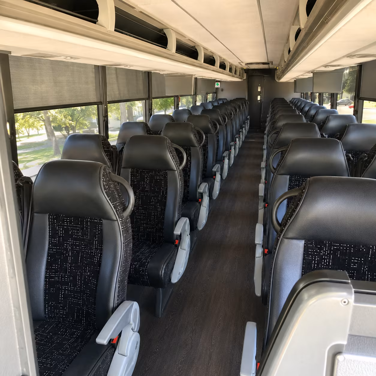 little rock religious group transportation onboard seating